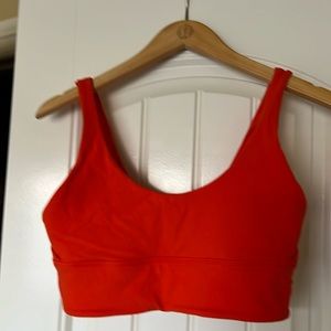 Lululemon EUC Align bra size 10 A/B cup orange 🍊 color